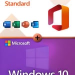 Microsoft Office 2024 Standard + Microsoft Windows 10 Professional Lizenz für 3 PC