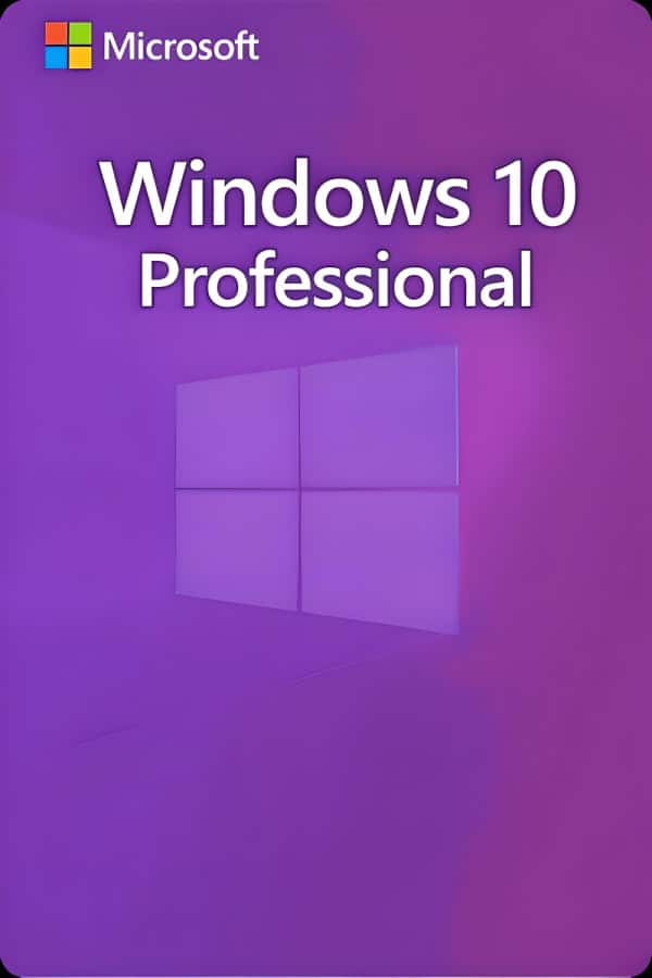 Microsoft Windows 10 Professional license for 3 devices