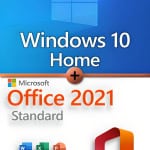 Microsoft Windows 10 Home + Microsoft Office 2021 Standard