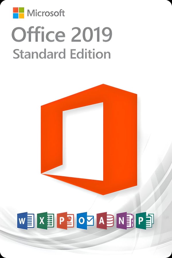 Microsoft Office 2019 Standard license for 3 PCs
