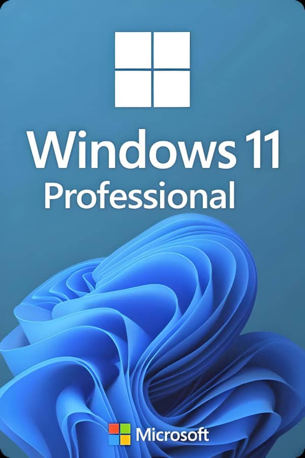 Microsoft Windows 11 Professional license for 3 PCs