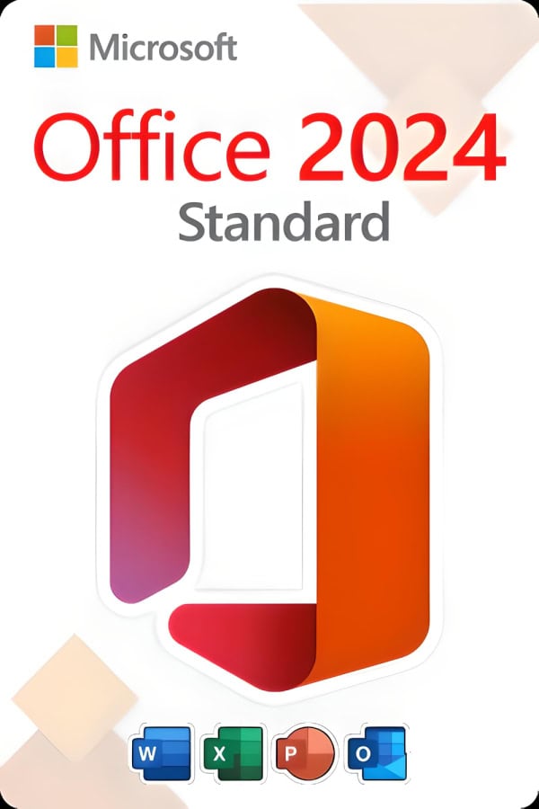 Microsoft Office 2024 Standard license for 3 devices