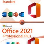 Microsoft Office 2024 Standard + Microsoft Office 2021 Professional Plus License for 3 PC